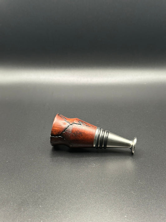Bloodwood Bottle Stopper