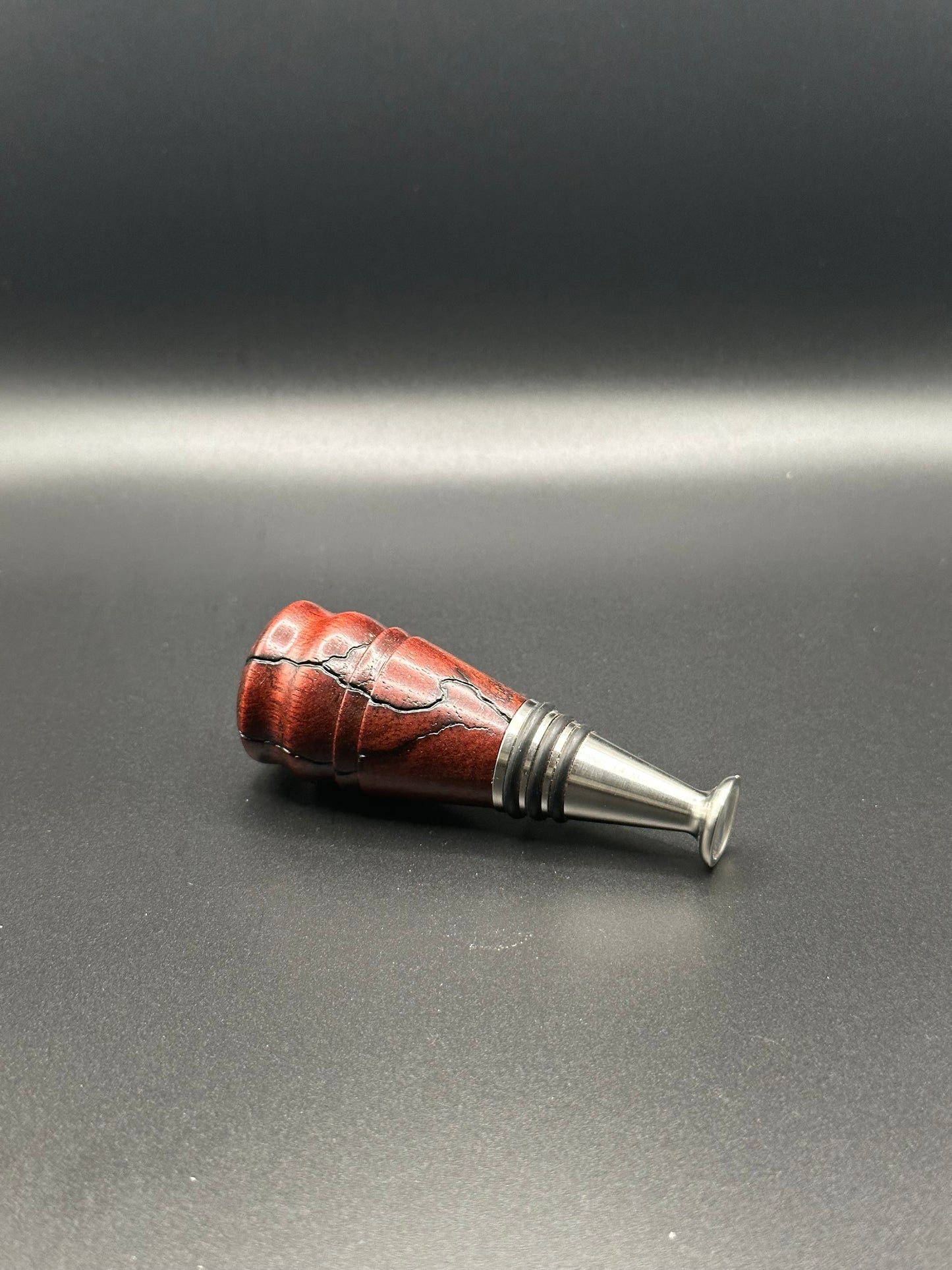 Bloodwood Bottle Stopper